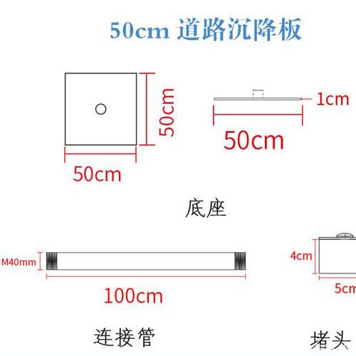 郑州沉降板规格型号如何选择?